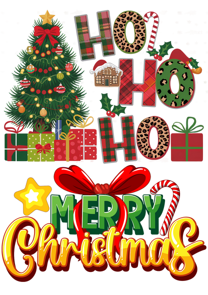 Ho Ho Ho Merry Christmas Hoodie Sweatshirt – Festlicher Winterpullover