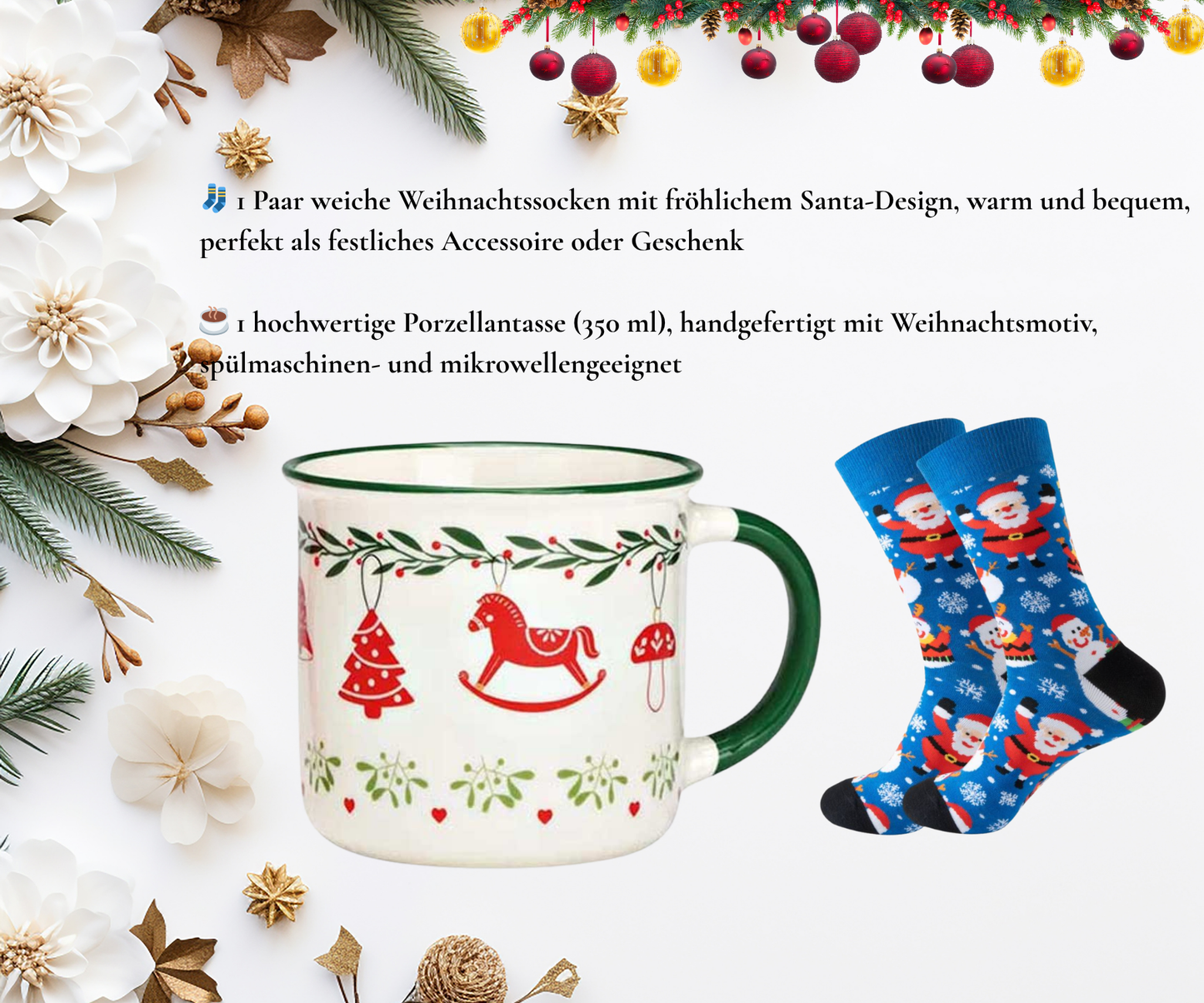 Luxus Weihnachts Geschenkset für Frauen & Männer