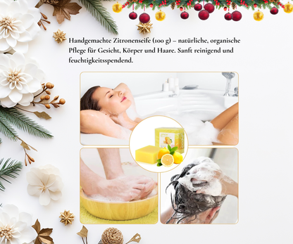 Limited Weihnachts Geschenkset – Tasse, Socken, Kerze, Creme & Seife