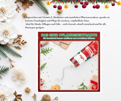 Limited Weihnachts Geschenkset – Tasse, Socken, Kerze, Creme & Seife